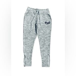 PINK VS Logo Ankle Zip Joggers